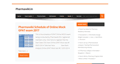 Desktop Screenshot of pharmawiki.in